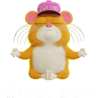 Calm Down Chill Out Sticker by Grind