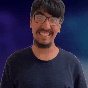 Maniacal face