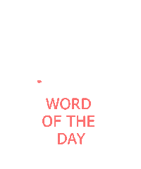 Speechwithalextrichilo slp word of the day speechie speech pathologist Sticker