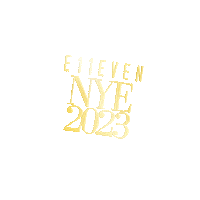 New Years Eve Nye Sticker by E11EVEN MIAMI