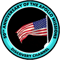 moon apollo Sticker by Discovery Channel Turkiye