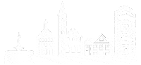 Schorndorf church well silhouette fountain Sticker