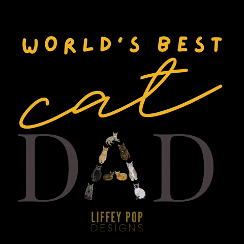 Liffeypopdesigns giphyattribution cat dad liffey pop designs GIF