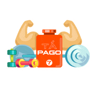 7fitness academia 7 uberlandia sete Sticker