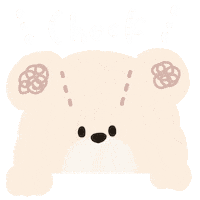 Bear Check Sticker