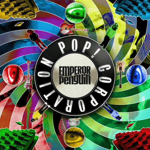 neilchristie giphyupload album cover power pop emperor penguin GIF