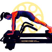 electricstudioph electric reformer indoor cycling electric studio Sticker