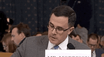 news impeachment impeachment inquiry tim morrison GIF