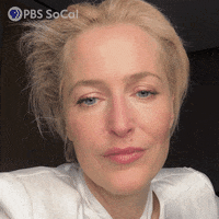 Unimpressed Gillian Anderson GIF by PBS SoCal
