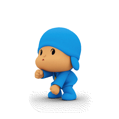 Happy Dance Sticker by Pocoyo