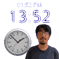 1 Pm Sticker