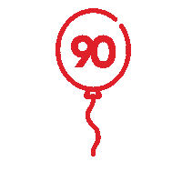 Balloon 90Th Anniversary Sticker by Stater Bros. Markets