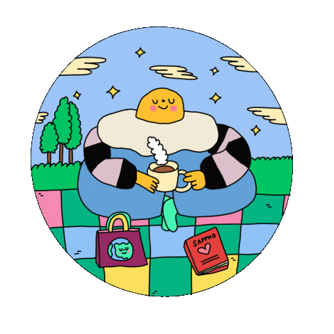 Mental Health Egg Sticker