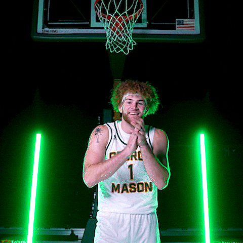 George Mason Patriots GIF by George Mason Basketball