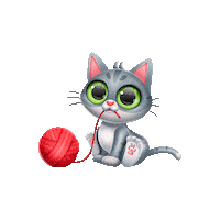 Word Life Cat Sticker by Socialpoint