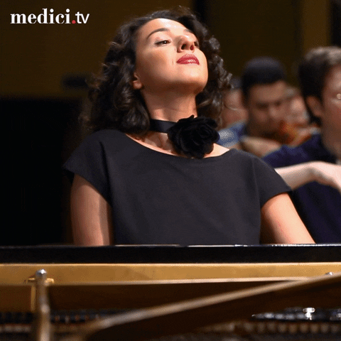 Khatia Buniatishvili Piano GIF by medici.tv
