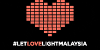 uoa_bangsarsouth love heart light stayathome GIF