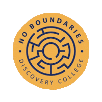Dc Noboundaries Sticker by Discovery College