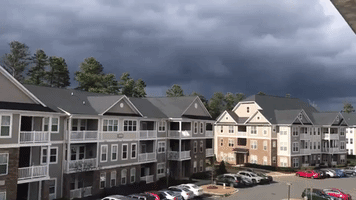 Sirens Blast as Ominous Clouds Loom Over Charlotte Suburbs