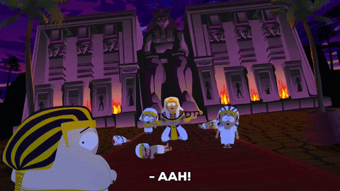 scared fire GIF by South Park 