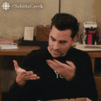 shocked schitts creek GIF by CBC