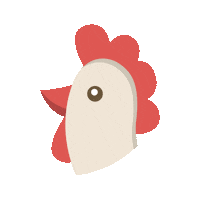 Chicken Farmer Sticker by husare