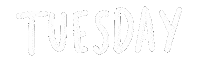 Days Of The Week Weekend Sticker
