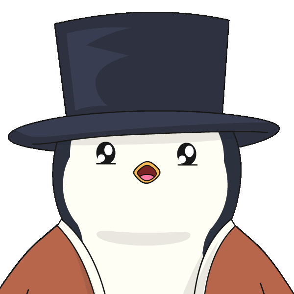 Sparkle Wow Sticker by Pudgy Penguins