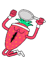 Wimbledon Championships Win Sticker by Laura Jayne