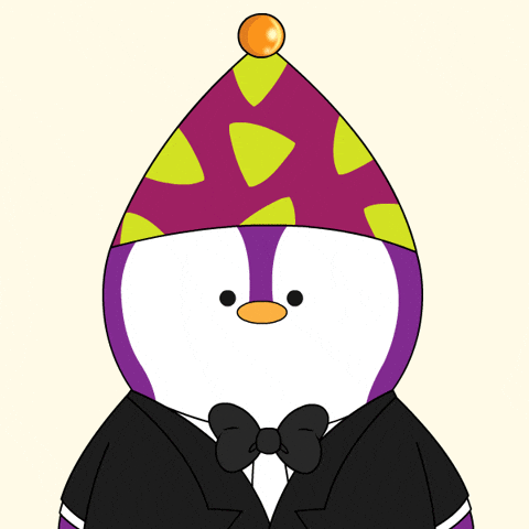 Knock Knock Hello GIF by Pudgy Penguins