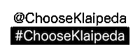 chooseklaipedaeu europe european youth capital lithuania city europos jaunimo sostine Sticker