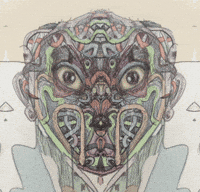 Face Bones GIF by Luis Ricardo