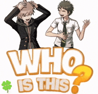 Hajime Hinata Makoto Naegi GIF