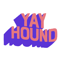 yayhound sustainable ecofriendly dogtoys yayhound Sticker