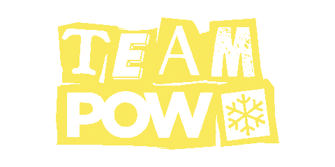 Winter Pow Sticker by Protect Our Winters Switzerland