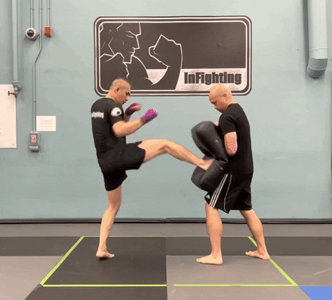 ritchieyip giphygifmaker kickboxing drills 7878 GIF