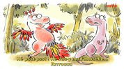 awkward dinosaur GIF by ARTEfr
