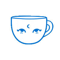 Sleepy Sticker by Herby Tea