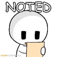 Study Ok Sticker by Playgigaverse