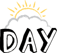 Weather Cloudy Day Sticker