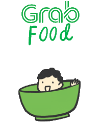 ride chat Sticker by Grab Indonesia