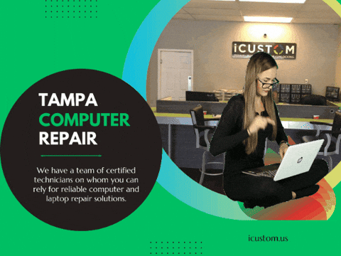 icustomrepair giphygifmaker giphyattribution tampa computer repair GIF