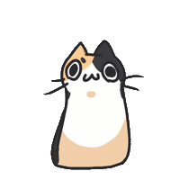 Cat Sticker by bunny_is_moving