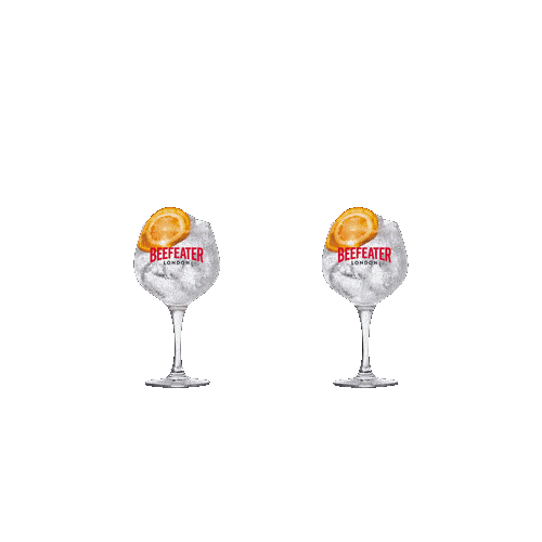 Cheers Clink Sticker by Beefeater Gin