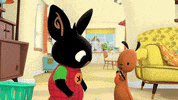 BingBunny bingbunny balloon blowing bing GIF
