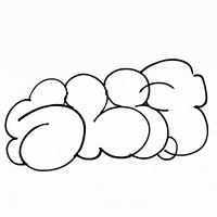 SLIGyob cute alphabet graffiti font GIF