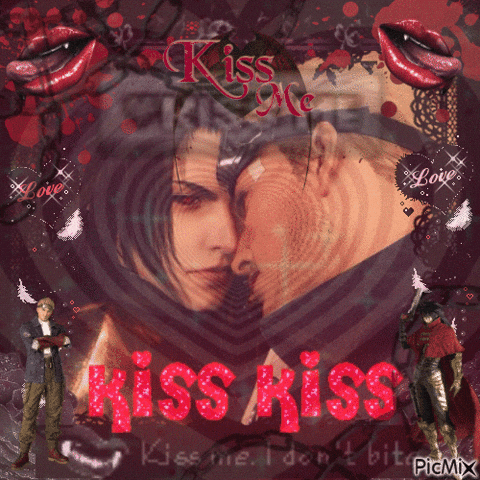 goofyoof giphyupload final fantasy kiss me ff7 GIF
