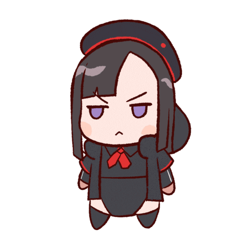 musan_pro giphyupload nikke musan eunhwa Sticker