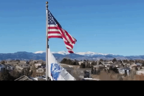 american flag america GIF