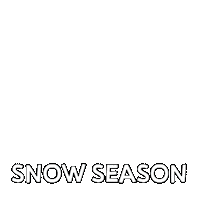Snow Winter Sticker by Ordinary Frends